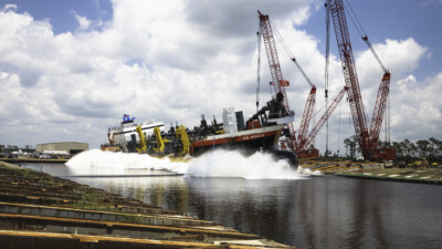 R.B. Weeks Trailing Suction Hopper Dredge Launched, Expected Delivery ...