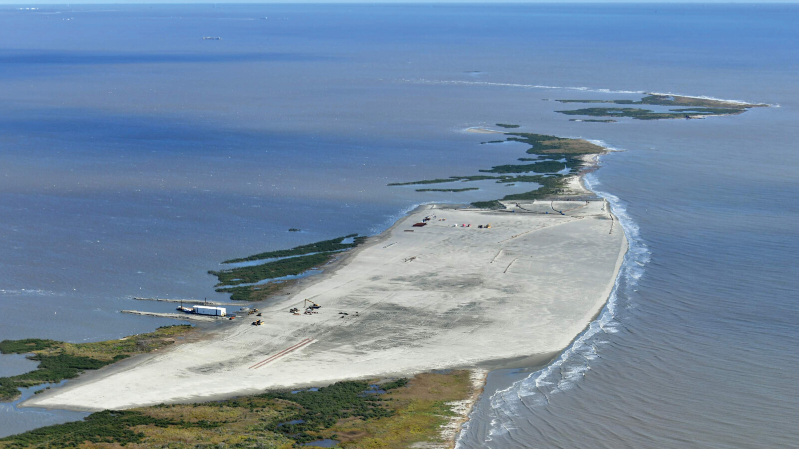 Terrebonne Barrier Island Restoration - Weeks Marine