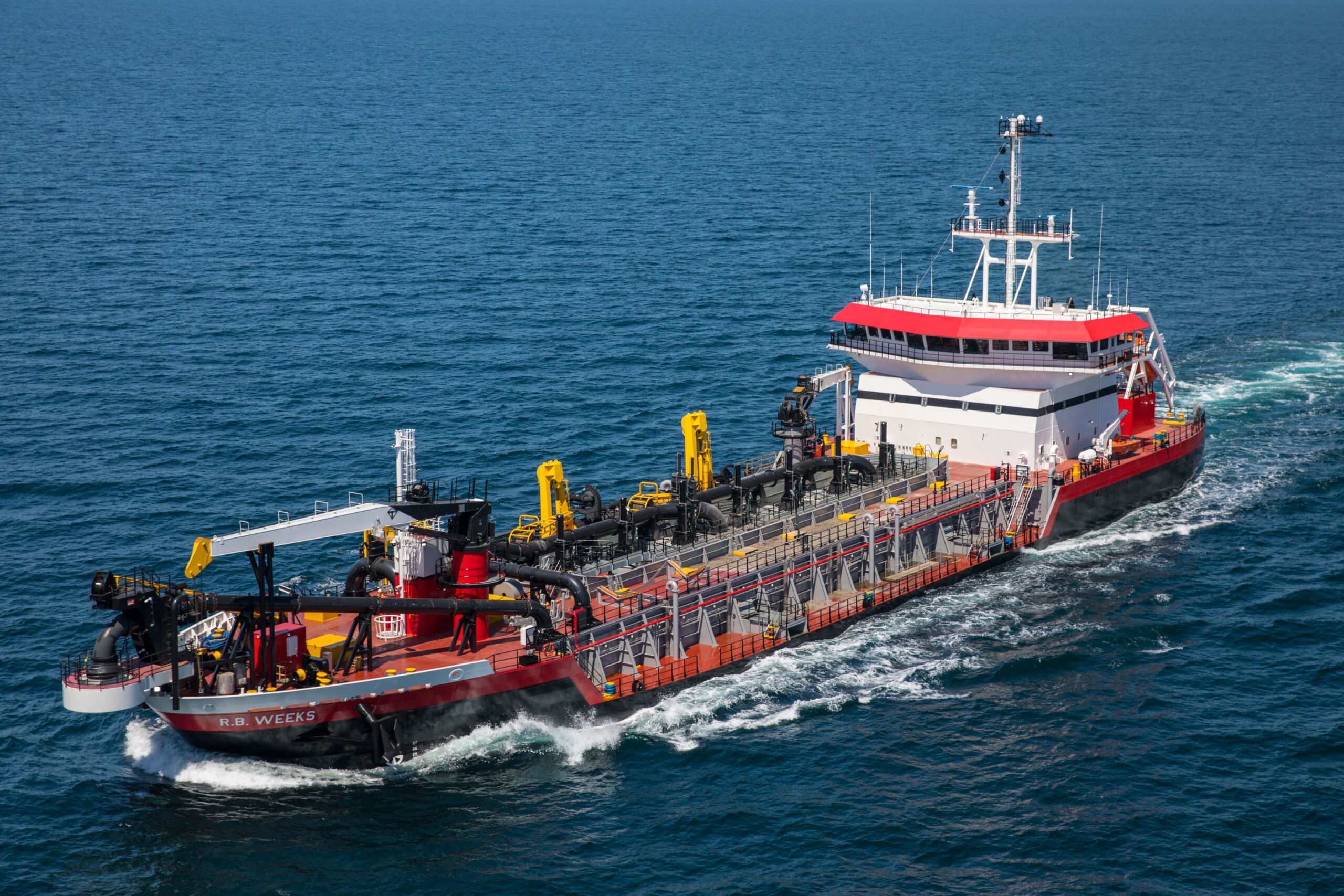 R.B. Weeks Officially Joins Weeks Marine’s Hopper Dredge Fleet - Weeks ...